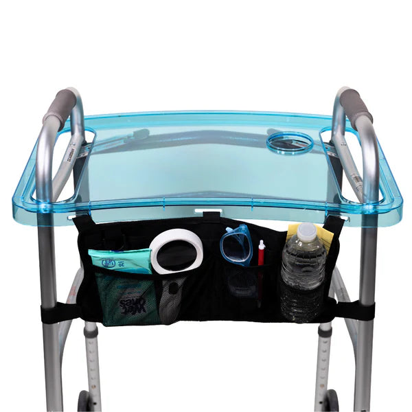 How the Clear View Walker Tray Enhances Safety While Using a Walker