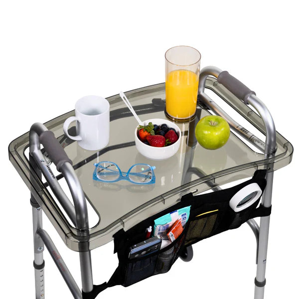 How to Properly Maintain and Care for Your Clear View Walker Tray & Bag by StrongArm Comfort Cane