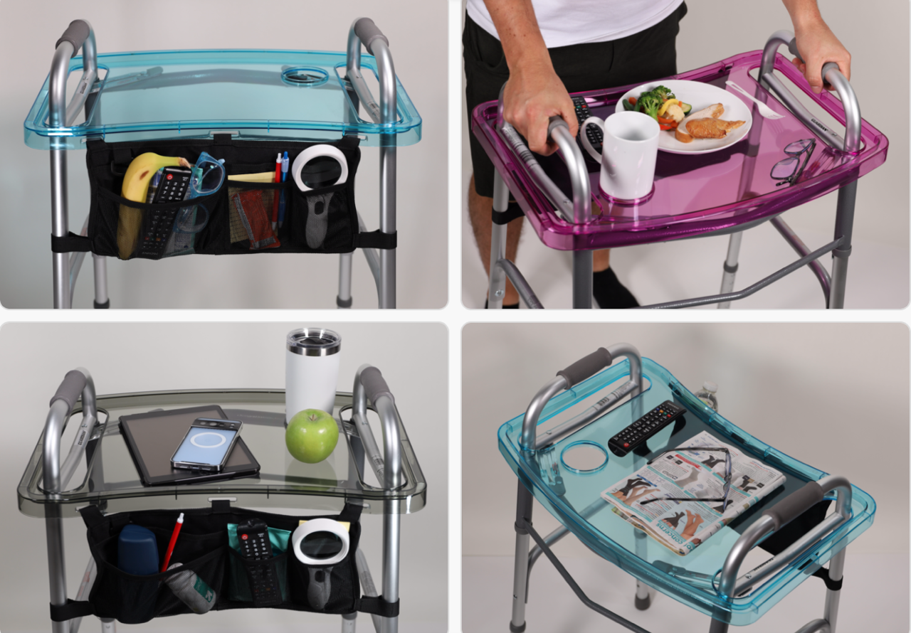 Top Reasons Why the Clear View Walker Tray & Bag Should Be on Your Walker