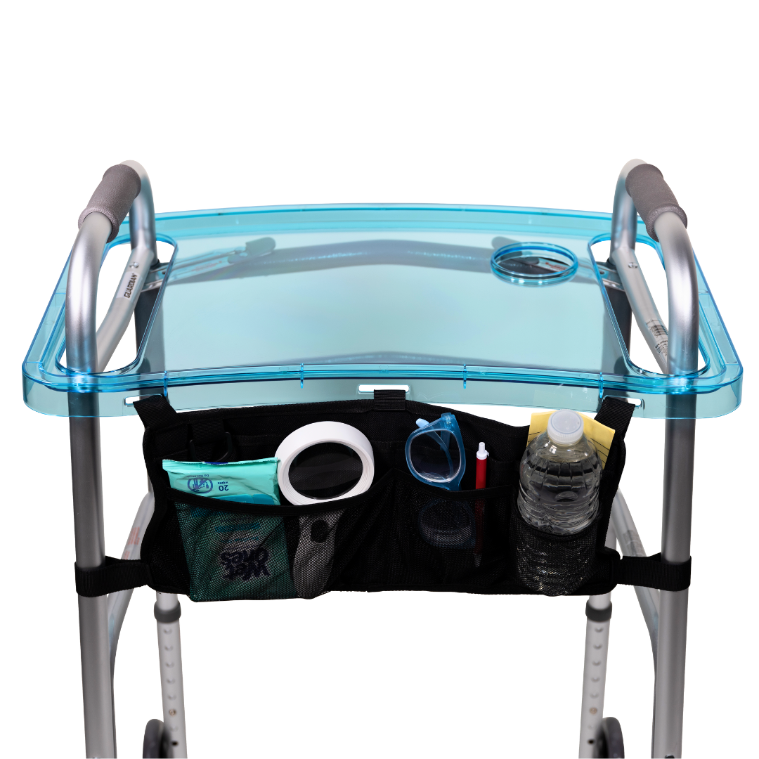 Clear View Walker Tray & Bag