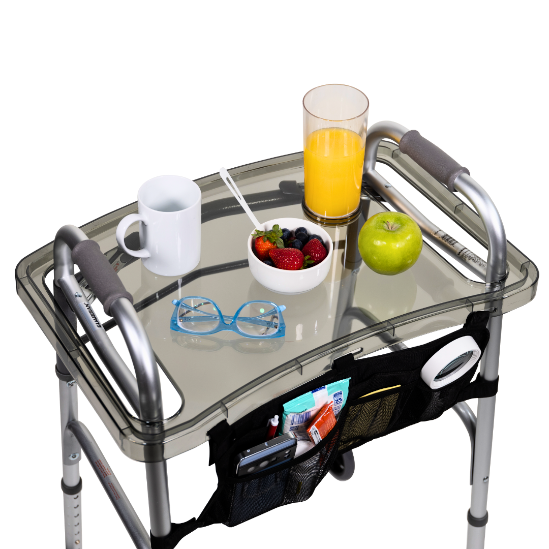 Clear View Walker Tray & Bag