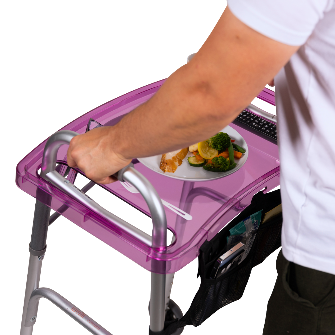 Clear View Walker Tray & Bag