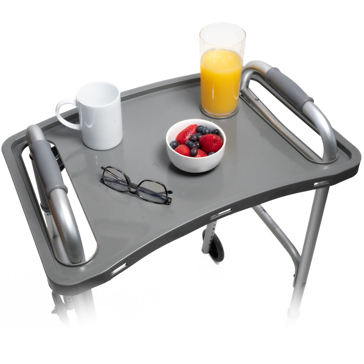 Solid Gray Walker Tray