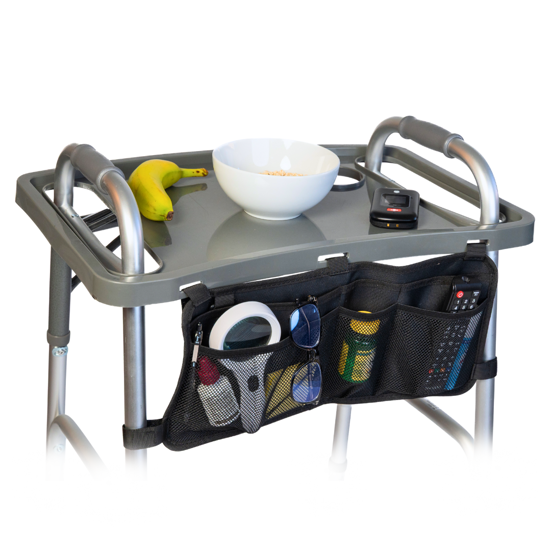 Solid Gray Walker Tray